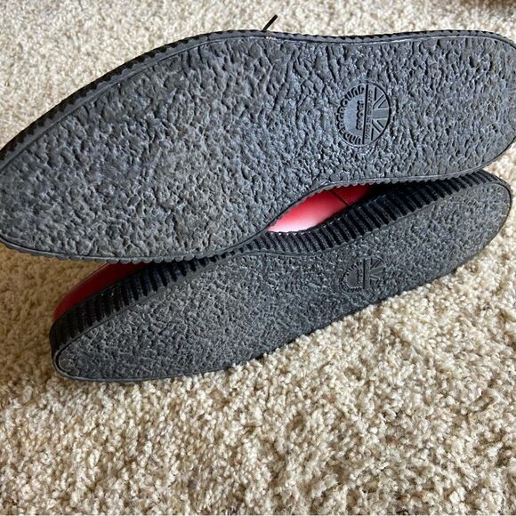 Undeground Red Boots Made in England Size 11 - Picture 7 of 11